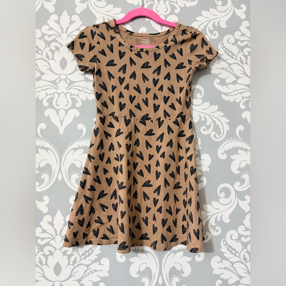 10/$25 • George‎ Heart Print Cotton Dress